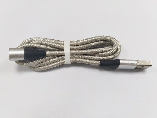 尼龍編織磁吸數(shù)據(jù)線，帶LED夜燈可傳輸數(shù)據(jù)