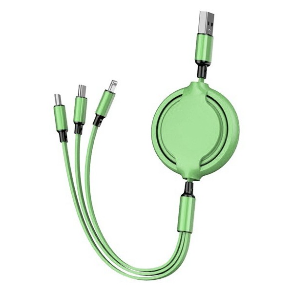 硅膠一拖三數(shù)據(jù)線 硅膠一拖三數(shù)據(jù)線